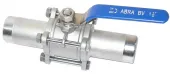 Кран шаровой под приварку из нержавеющей стали ABRA-BV-61L
