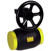 Кран шаровой полнопроходной Ballomax КШТ 61.112 с/с с редуктором, Broen