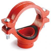 Хомут муфтовый седёлка (114mm), диаметр 200 мм, переход на 100 мм