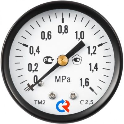 Манометр с электроконтактной приставкой, тип ТМ серия 10, подключение снизу, Росма В Оренбурге