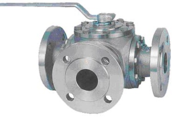 Кран шаровой трехходовой Pekos P86, фланцевый В Оренбурге