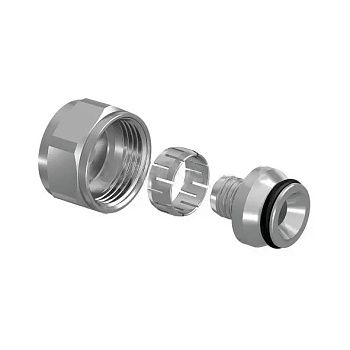 Зажимной резьбовой фитинг для труб 12-20 мм