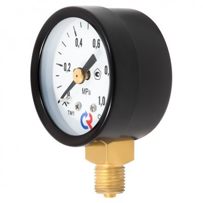 Манометр с электроконтактной приставкой, тип ТМ серия 10, подключение снизу, Росма В Оренбурге